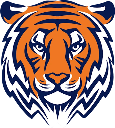 Brooks Elementary School Tigers mascot logo